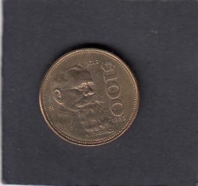 Beschrijving: 100 Pesos CARRANZA  